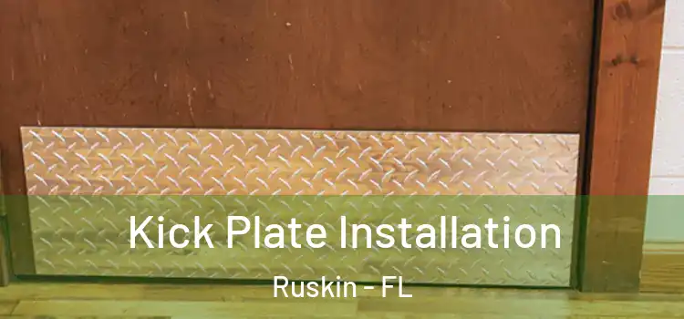 Kick Plate Installation Ruskin - FL
